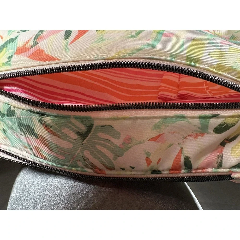 NWT Lug Bolero Crossbody Bag Candy Tropics Quilted Tropical Floral Shoulder Bag